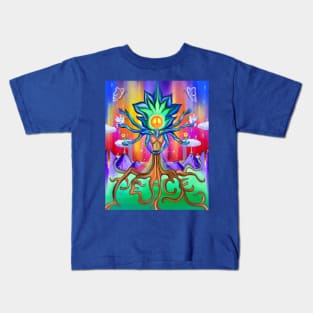 Mother Nature Craves Peace Kids T-Shirt